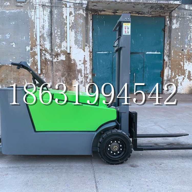 浑源县小型电动叉车1吨2吨步行站驾式电瓶堆高充电装卸车液压升降车铲车